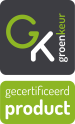 groenkeur logo gecertificeerd product